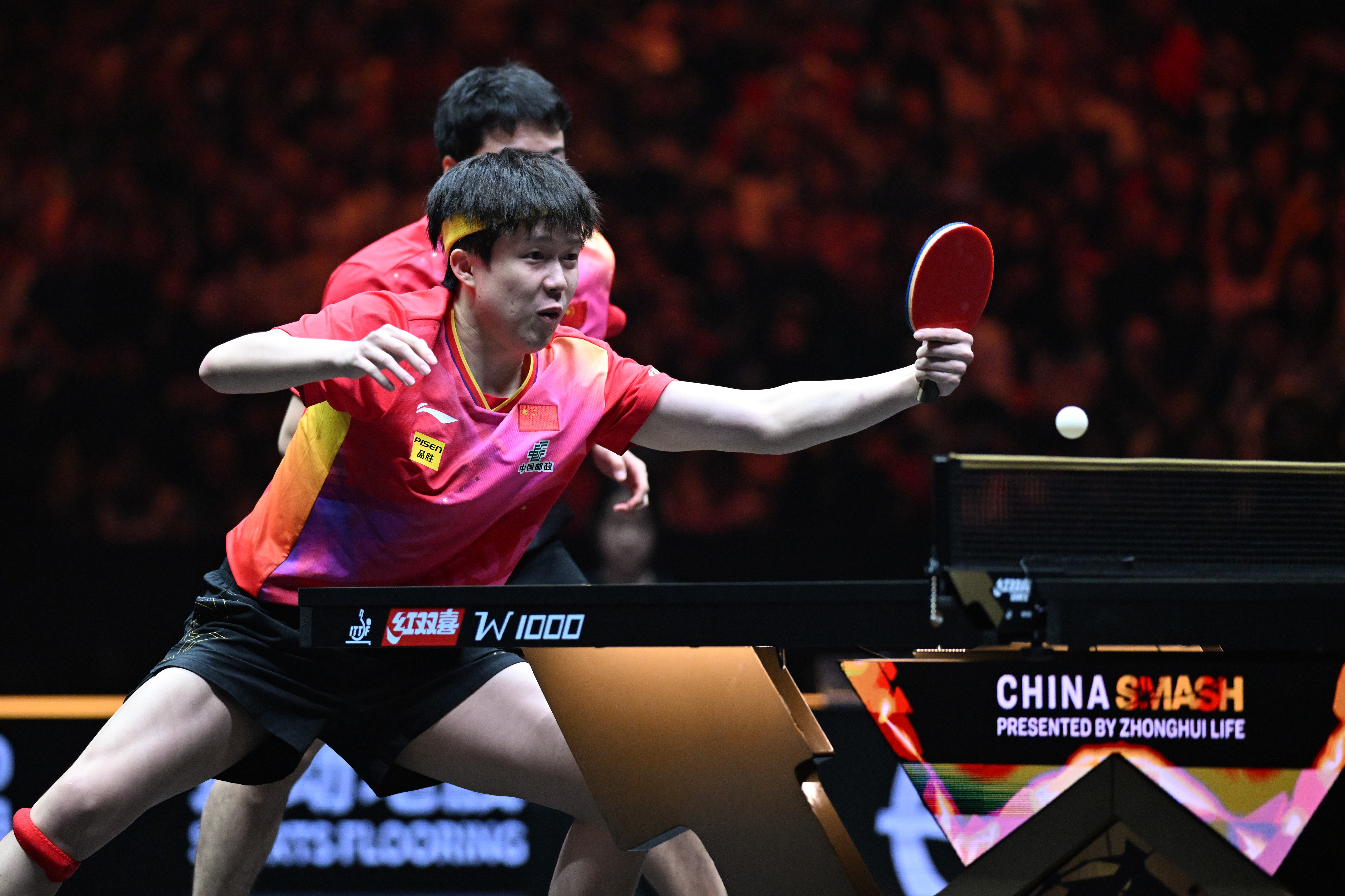 法国队完胜中国队，梁靖崑扛起全队