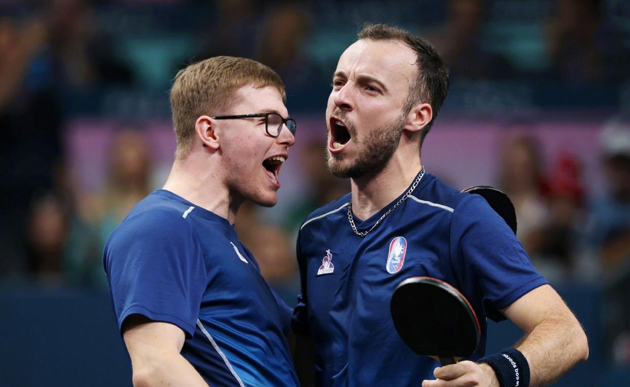 法国队完胜德国队，张本智和关键制胜