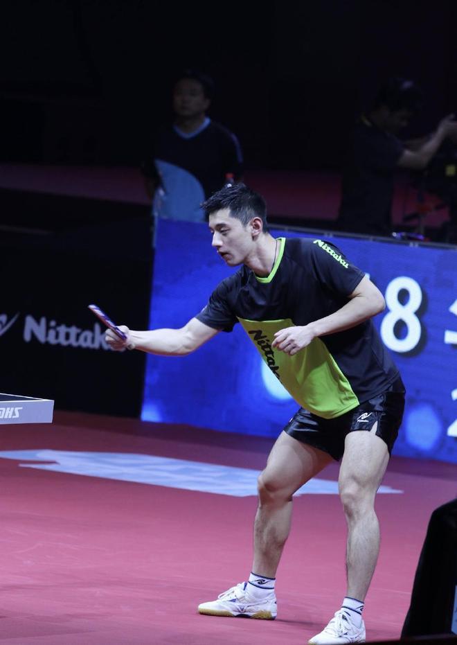 德国队碾压韩国队，张继科刷新纪录