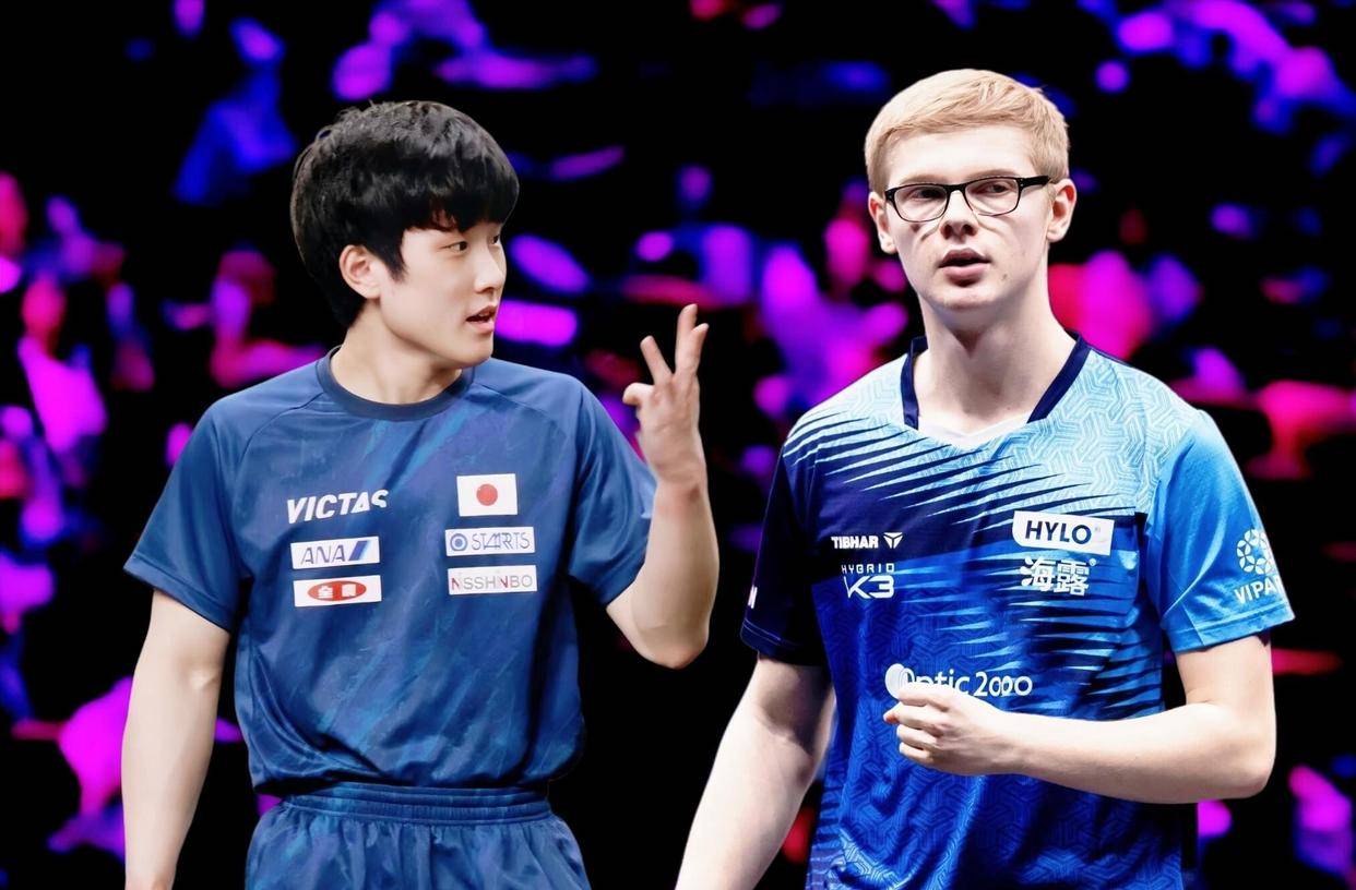 英格兰队碾压法国队,张本智和扛起全队 英格兰队碾压法国队,张本智和扛起全队